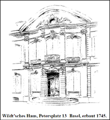 Skizze Wildtsches Haus
