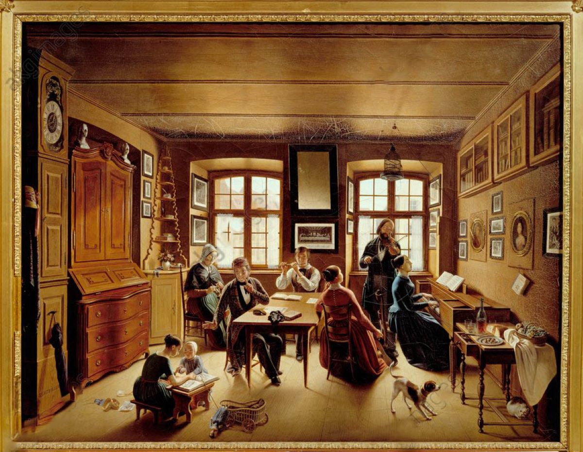 Basler Hausmusik im Biedermeier